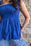 Paloma Bandeau Cami Malibu Blue